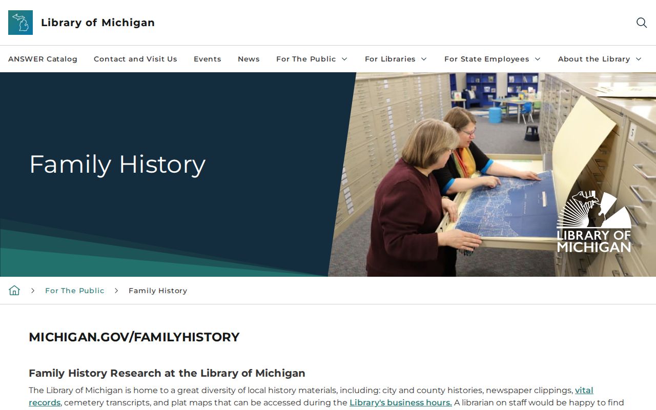 Lincoln Park previous residents house history research through the Library of Michigan